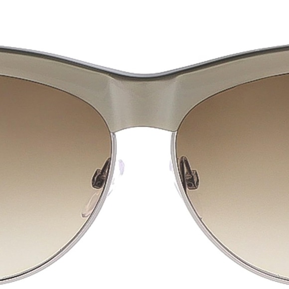 Tom Ford Women's Sunglasses TF365
Leona Cat Eye Grey Silver Lens Brown gradient - Picture 2 of 11
